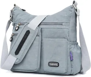 NOTAG Crossbody Bag for Women - Waterproof Multi-Pocket Handbag, Shoulder Bag, Lightweight Large Messenger
