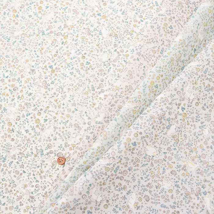 Nylon Oxford  Fabric - Fabric shop in Wheat Forest - Flower garden and Cat