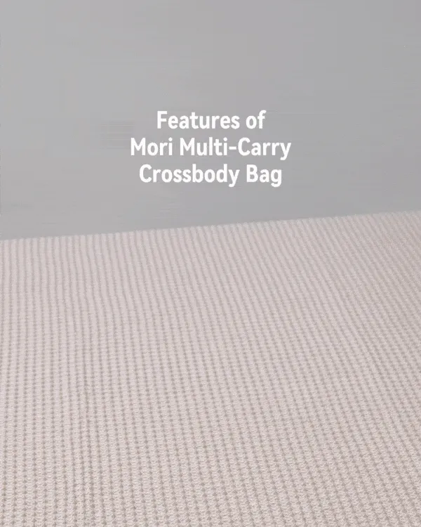 Olive Green Puffies Multi-Carry Crossbody Bag