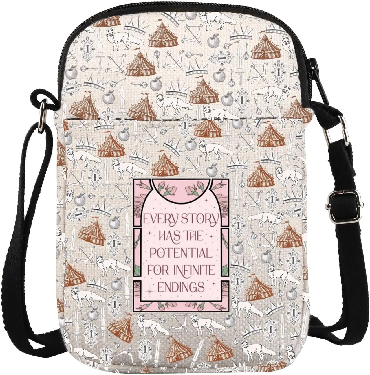 OUAPH Merchandise Gift OUAPH Series Inspire Gift Once Upon A Broken Heart Book Crossbody Bag