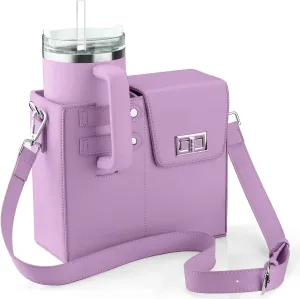 Outdoor Portable Crossbody Water Cup Storage Bag, Cross Body Bag with Water Bottle Holder