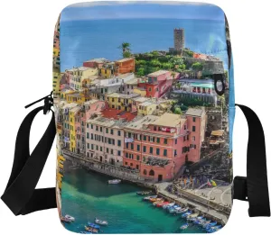 Oyihfvs Messenger Bag, Men's Crossbody Bag, Women's Crossbody Bag with Adjustable Strap