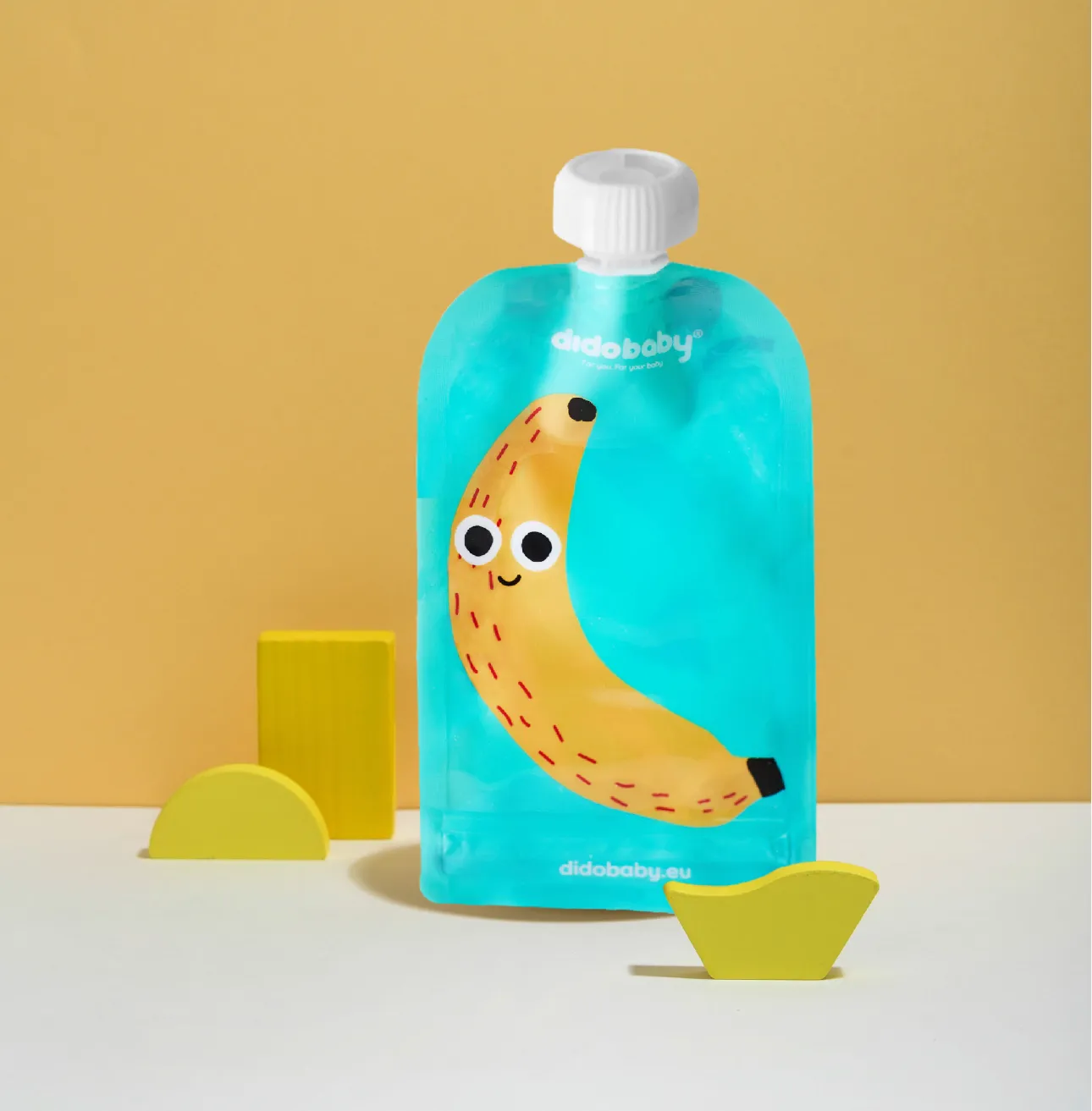 Pack 6 reusable pouches