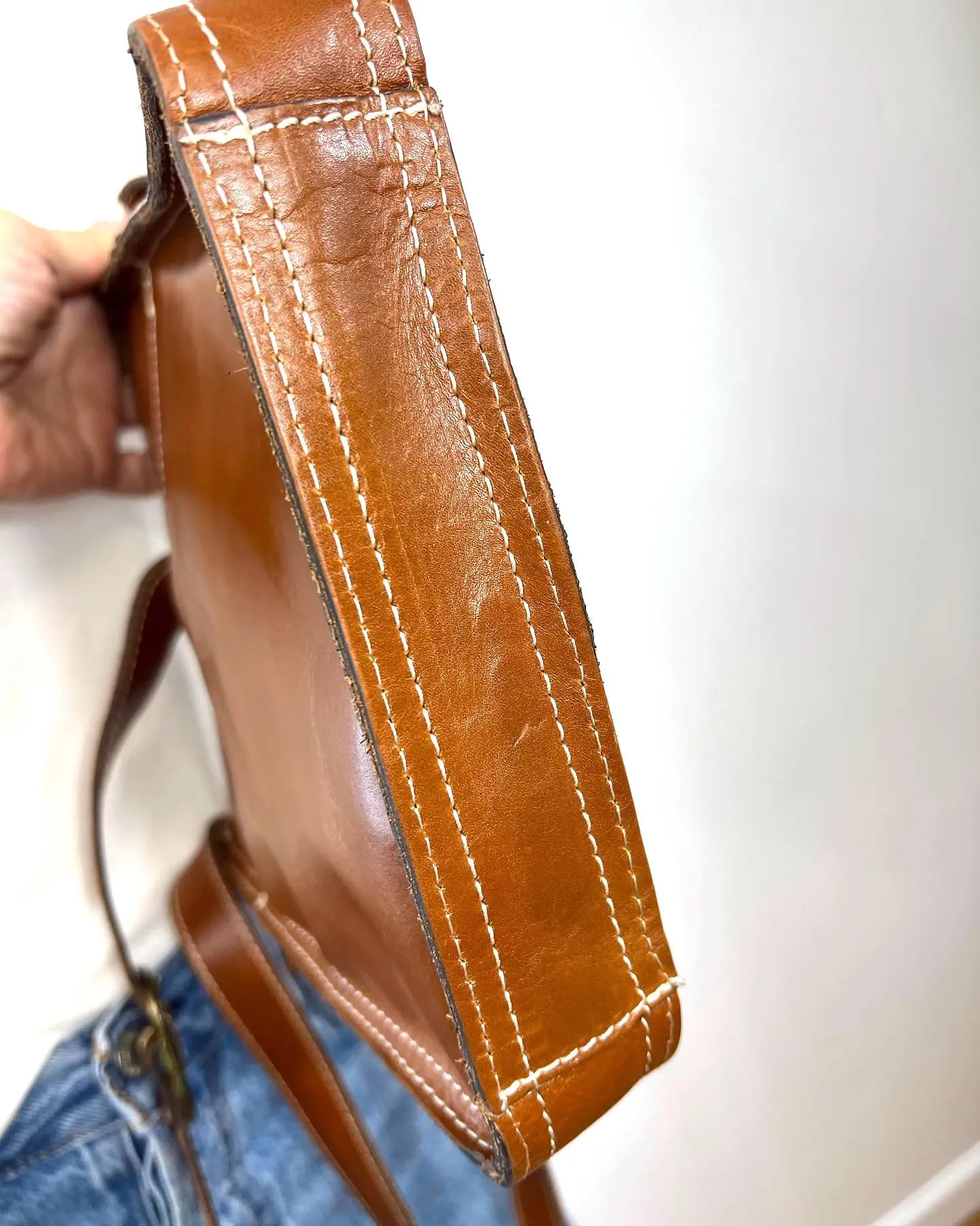 PATRICIA NASH VENEZIA HERITAGE LEATHER CROSSBODY BAG