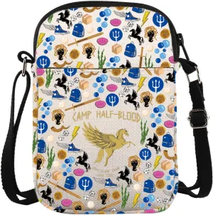 Percy J Merch Crossbody Bag Percy Movie Gift Camp Half-blood Greek Mythology Gift Percy Fan Gift