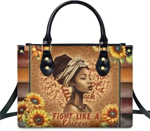 Personalized Leather Handbags for Women - Fashion Casual Shoulder Tote Bag - Gifts for Women Mom Grandma