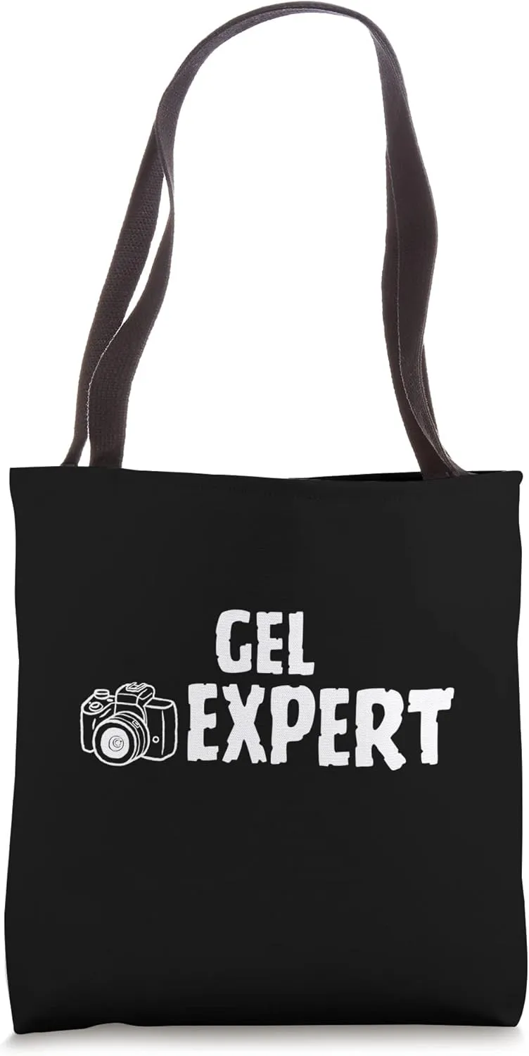 Photography Humor Gel Expert Tote Bag