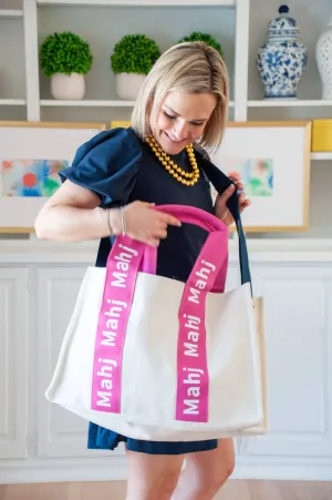 Pink Mahj It All 2.0 Supply Bag