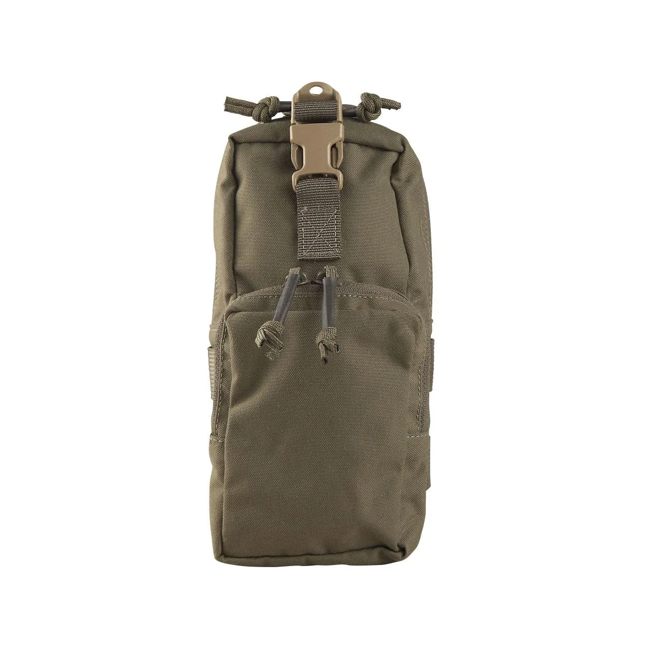 PLATATAC Accessories Small Flask 152 W/Front Pouch Ranger Green