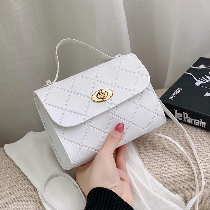 Popular Women's Diamond Fashion Simple Portable Shoulder Bags