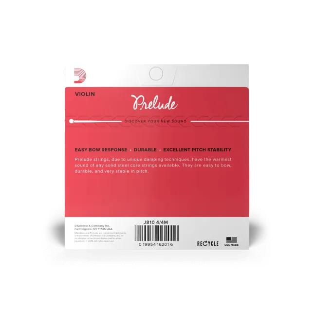 Prelude Violin String Set 4/4 - Medium Tension