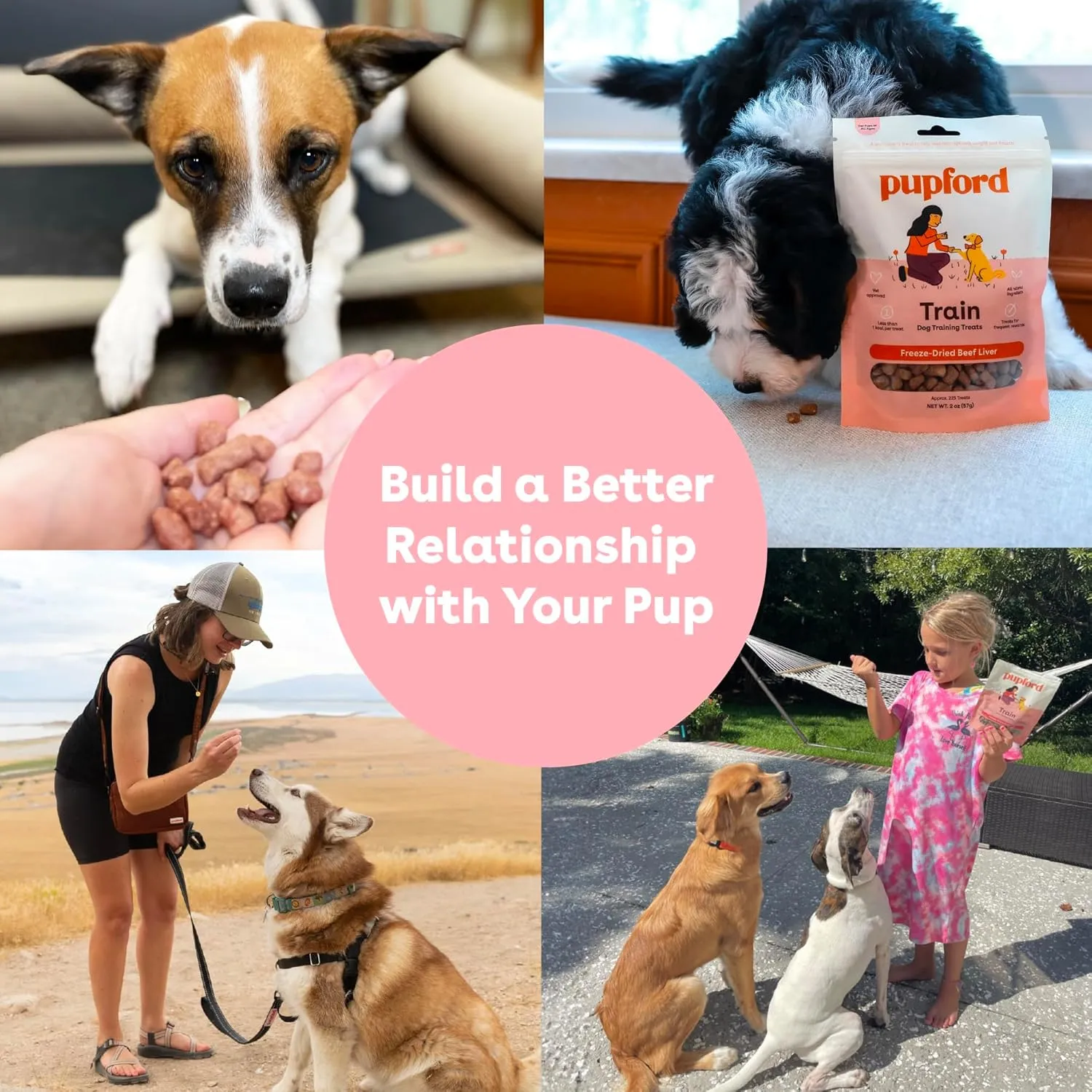 Pupford Freeze Dried Training Treats for Dogs & Puppies, 475  Three Ingredient Bites (Beef Liver, 4 oz)