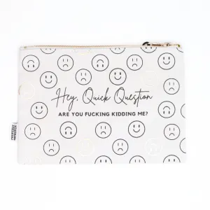 Quick Question - Canvas Pouch