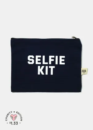 Re-Use Canvas Pouch - Selfie Kit