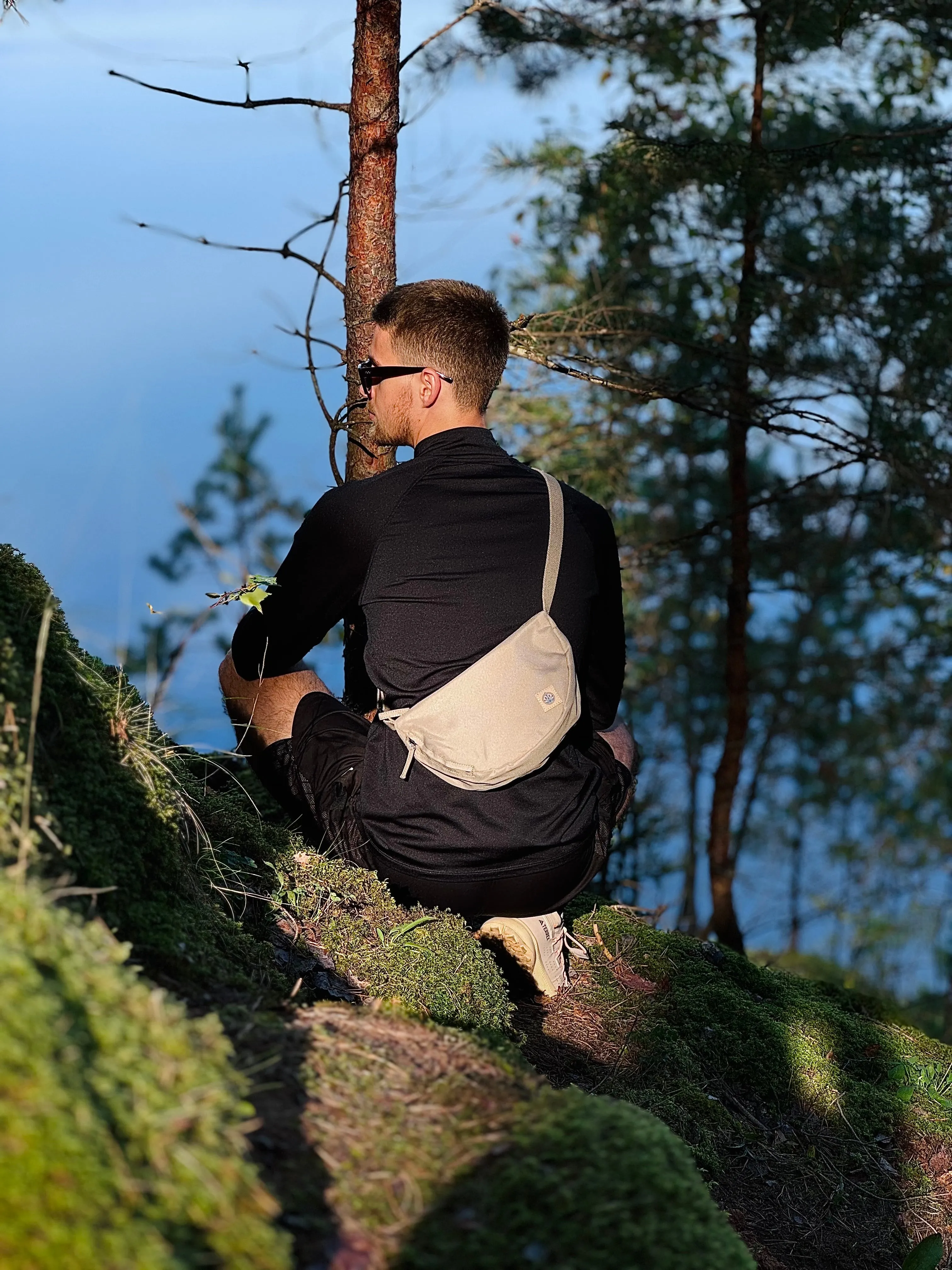 RE.7 Cycle | Crossbody Grijs