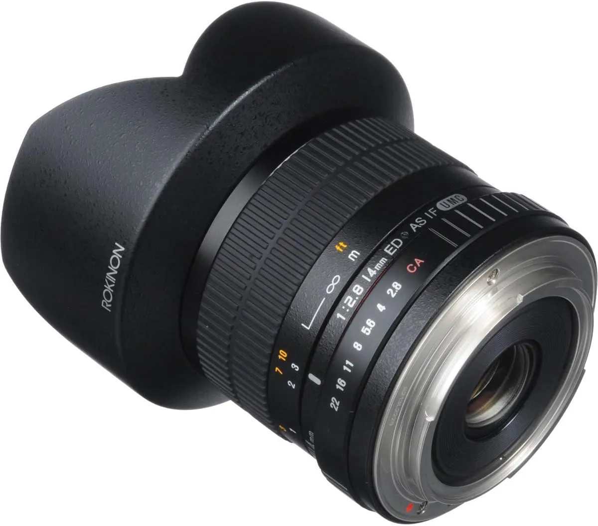 Rokinon FE14M-C 14mm F2.8 Ultra Wide Lens for Canon (Black)