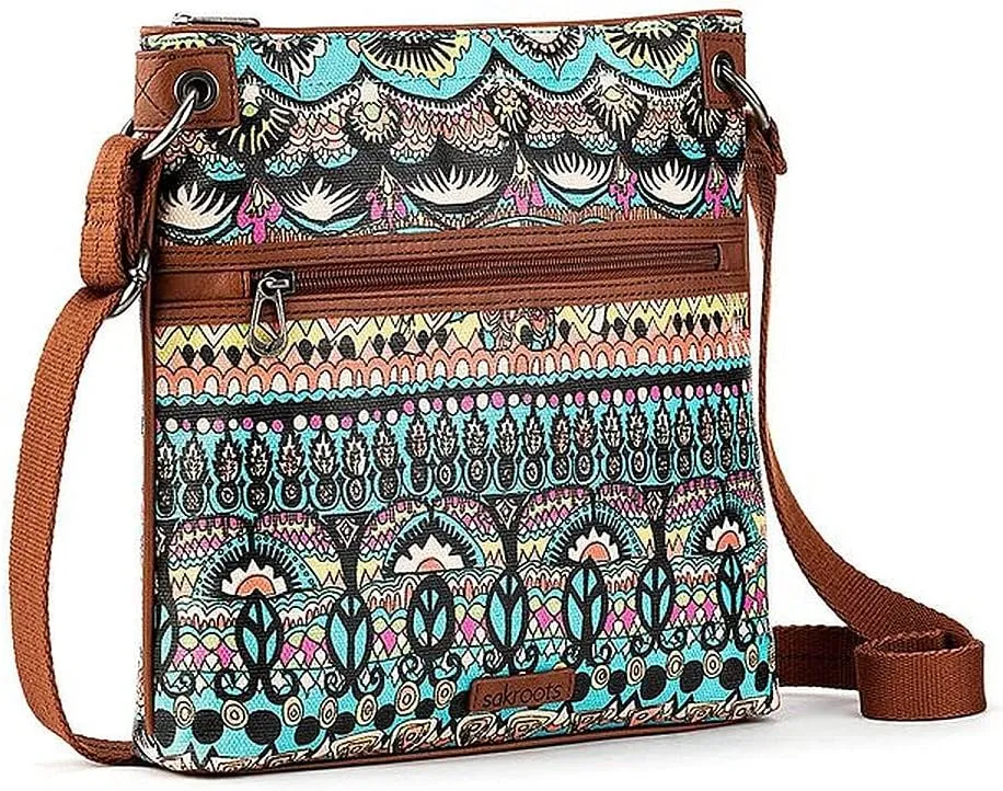 Sakroots Artist Circle Flat Crossbody