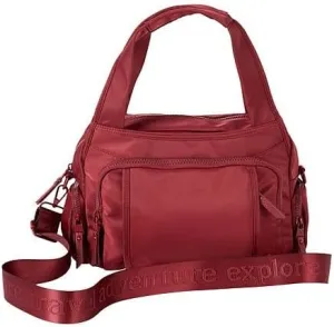 Samantha Brown To-Go Travel Hobo Bag with Removable Crossbody Strap
