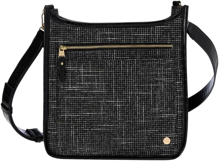 Samantha Brown To-Go Tweed Crossbody