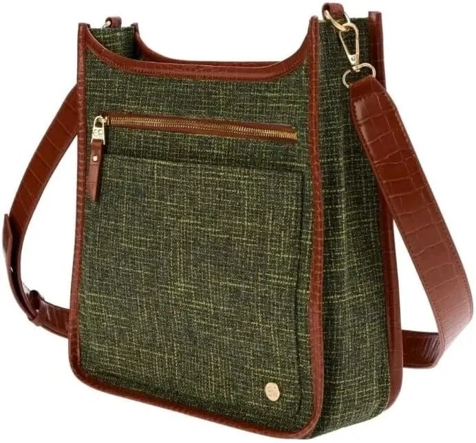 Samantha Brown To-Go Tweed Crossbody