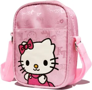 Santoy Cute Mini Pink Purse for Girls, Kawaii Stuff Wallet and Small Canvas Crossbody Bag