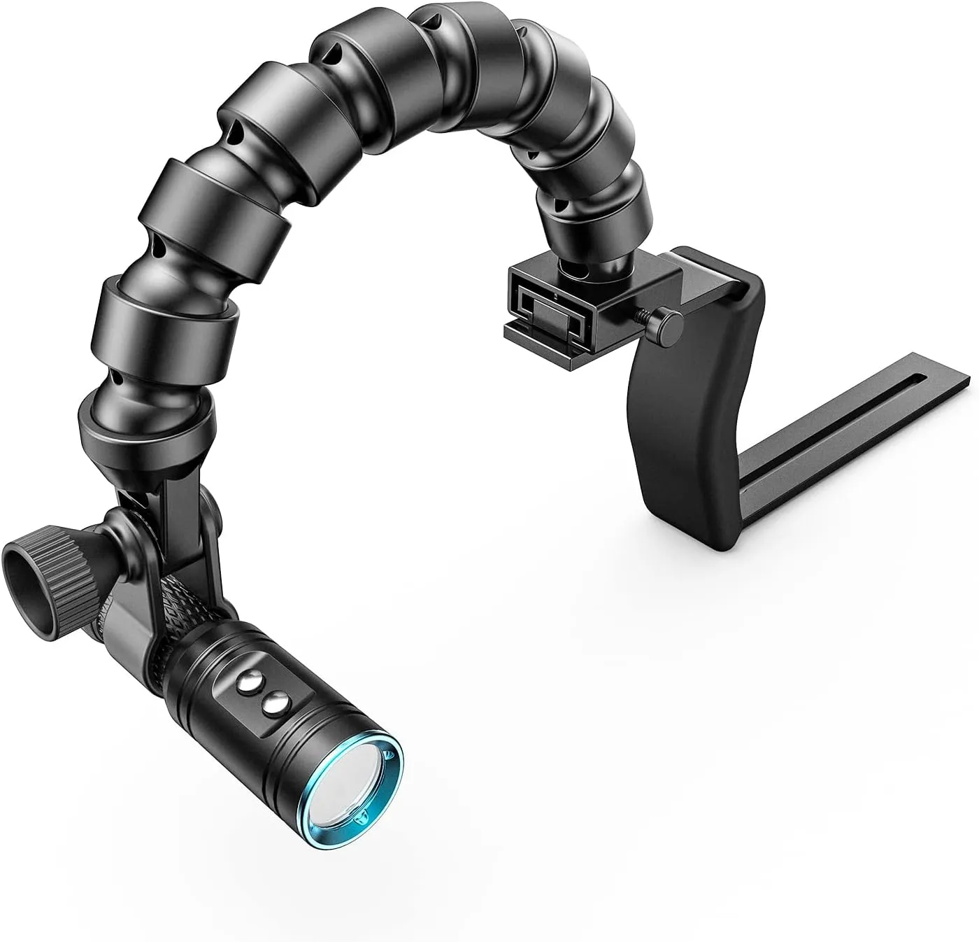 Seafrogs Diving YS Flex Joint Arm, 410mm Underwater 360° Adjustable Flexible Connector Mount Arm for Underwater Camera Housing Photography Gear Lighting System (FA-3)