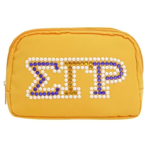 SGRHO Yellow Canvas Crossbody Waist Bag