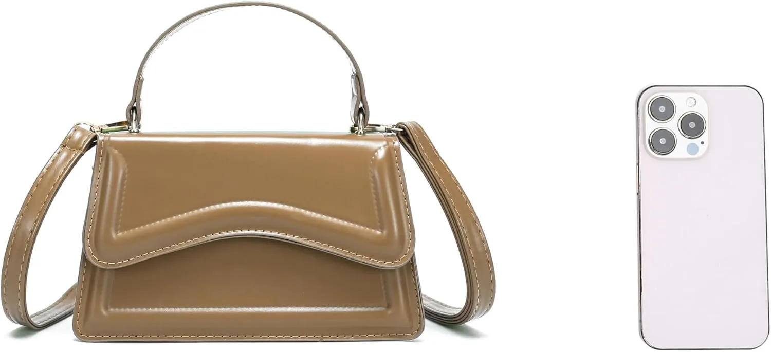 SHUIANGRAN Stylish and Simple Crossbody Bag Small Square bag Purses for Women Satchel Shoulder bag Bag Purse