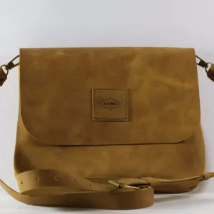 Simple Crossbody Satchel "TOPAZ"