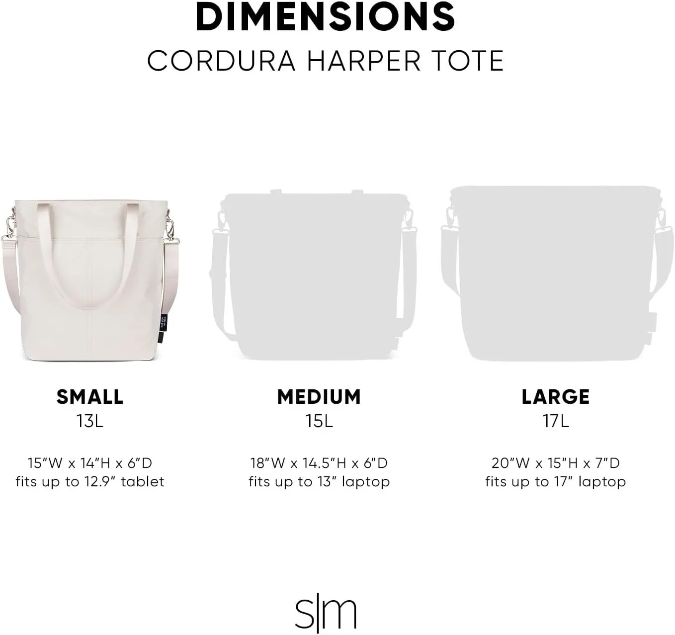 Simple Modern Tote Bag for Women