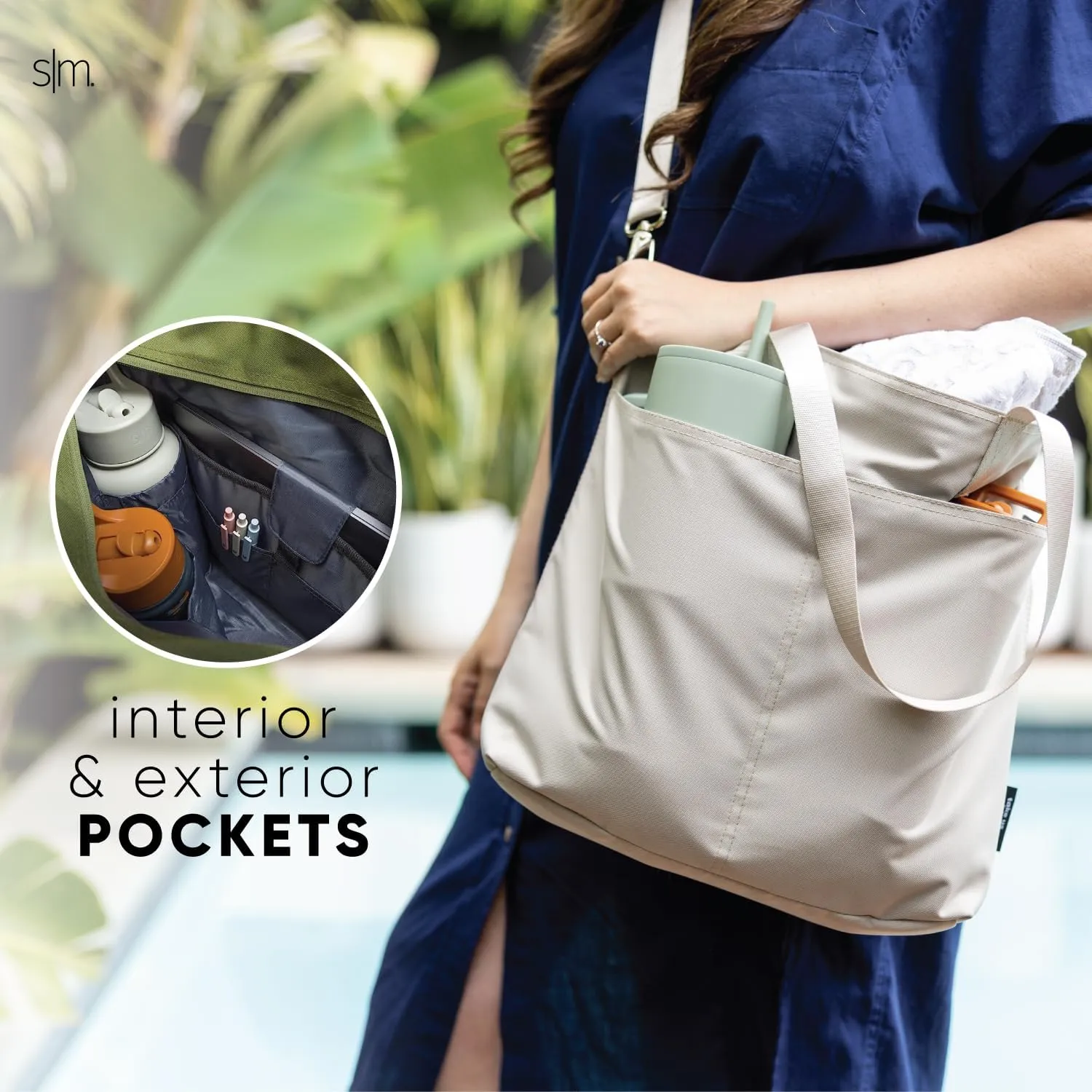 Simple Modern Tote Bag for Women