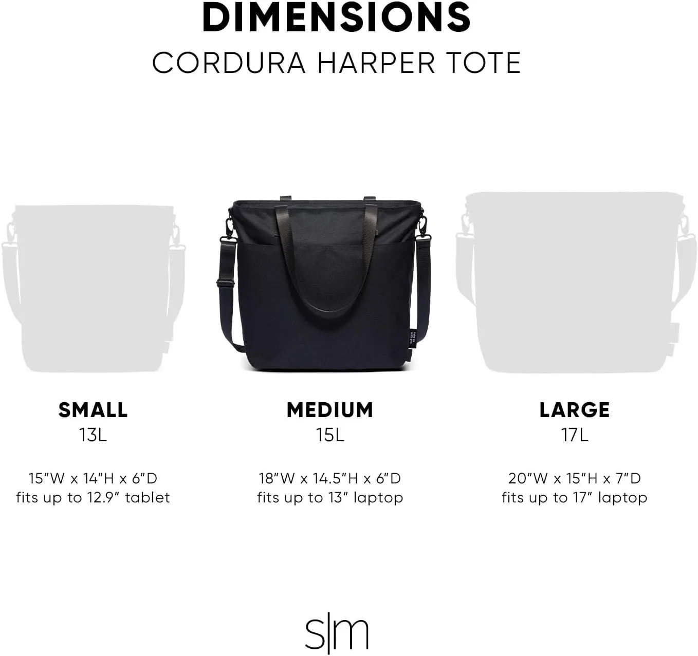 Simple Modern Tote Bag for Women