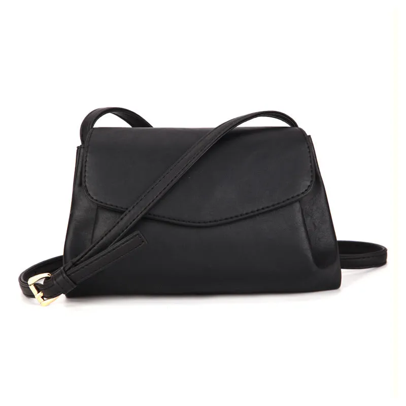 Simple Solid  Crossbody Bag