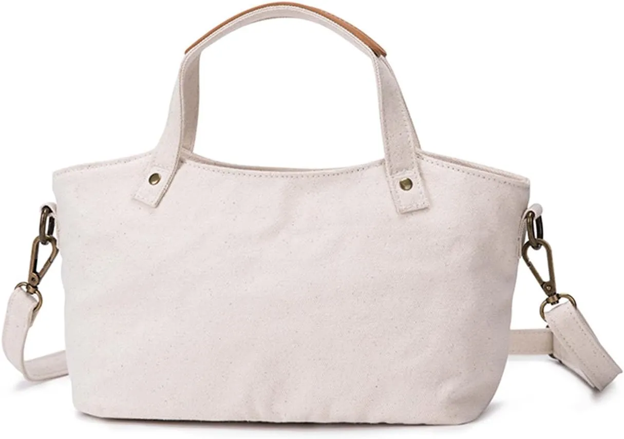 Simple Tote Bag Women's Bag Shoulder Diagonal Women's Cloth Bag Casual Canvas Women's Handbag