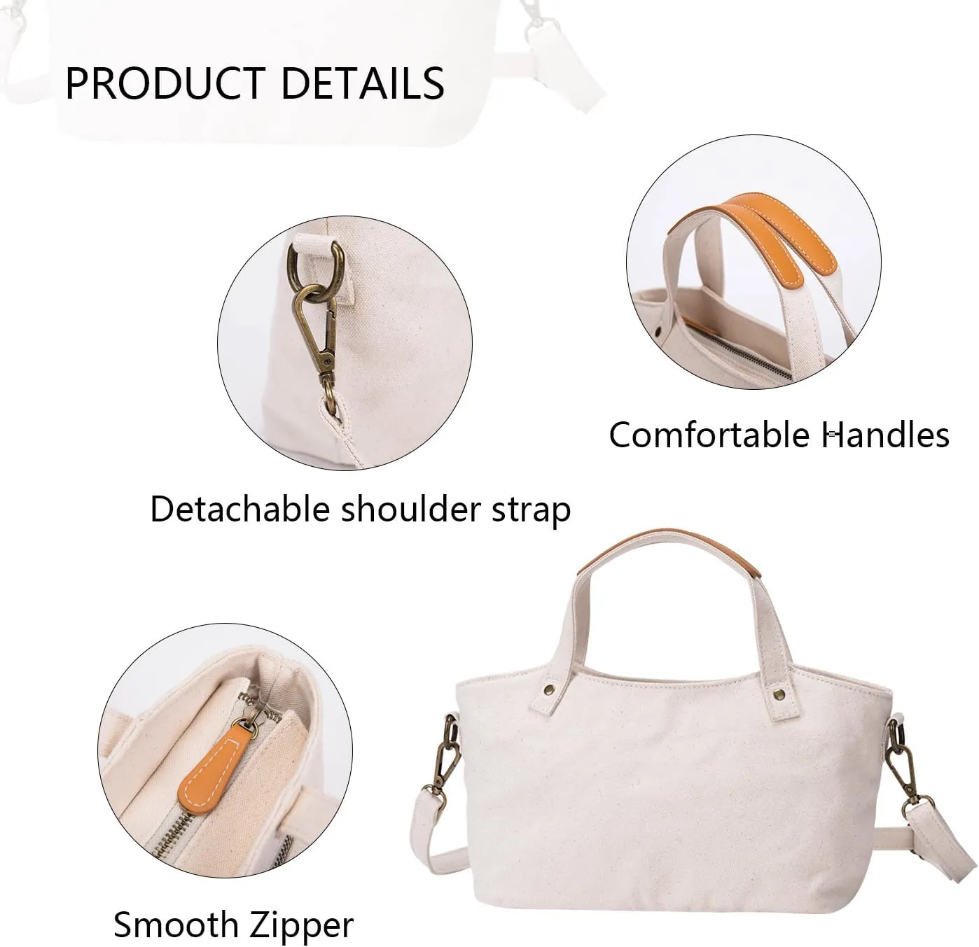 Simple Tote Bag Women's Bag Shoulder Diagonal Women's Cloth Bag Casual Canvas Women's Handbag