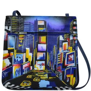 Slim Crossbody With Front Zip - 452