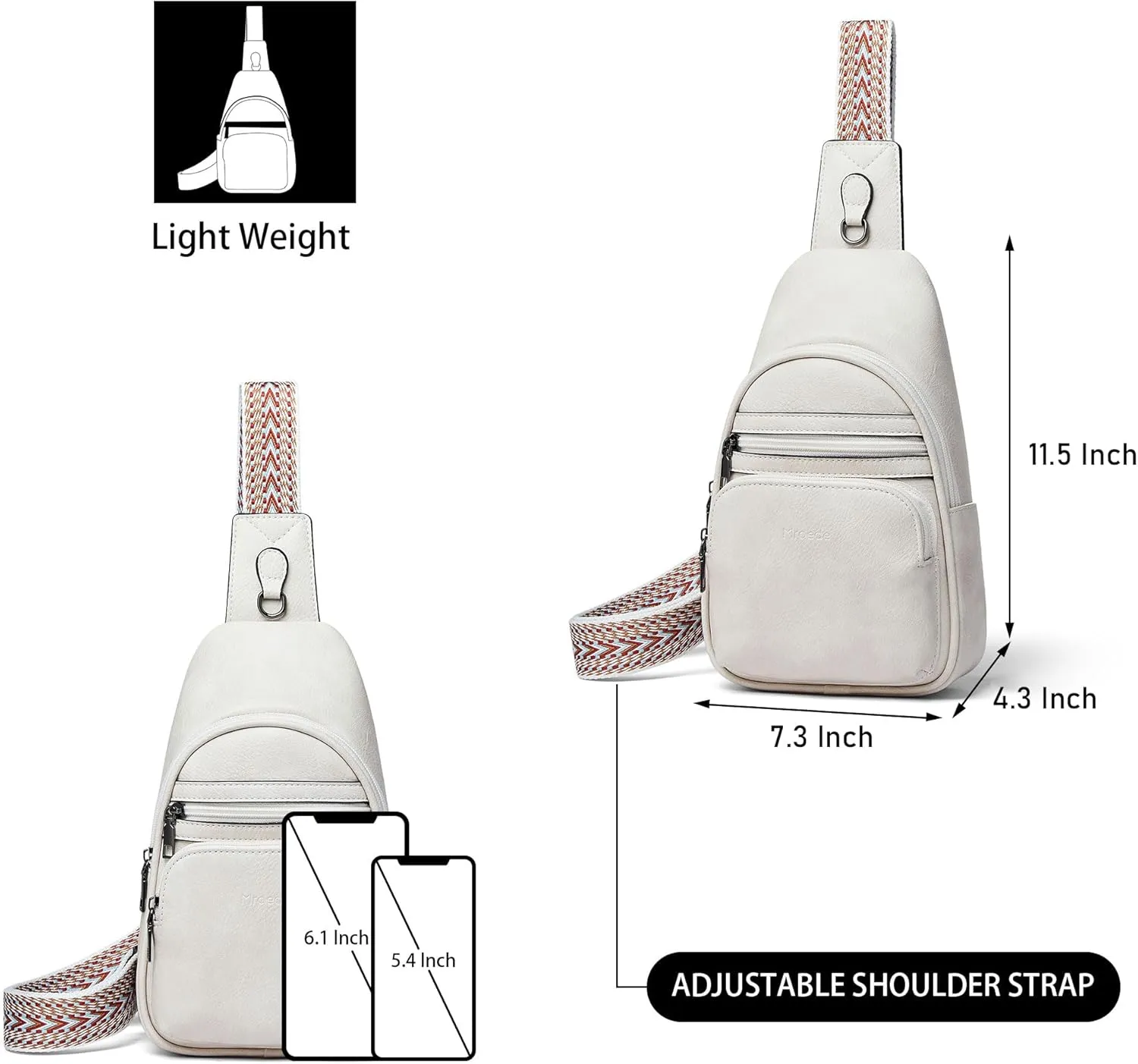 Sling Bag Crossbody Bags for Women Fanny Packs Purse Backpack Casual Daypacks for Travel Work Shopping
