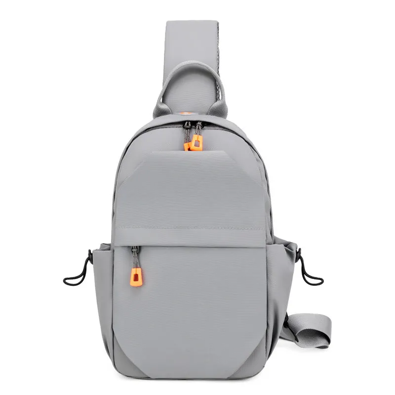 Slouchy Men's Fashionable Simple Lightweight Exercise Men's Chest Bags