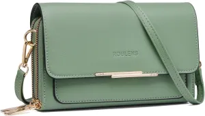 Small Crossbody Bag for Women,Cell Phone Purse Women's Shoulder Handbags Wallet Purse with Credit Card Slots