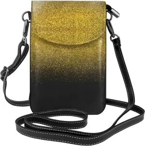 Small Crossbody Bag For Women,Leather Phone Purse Women'S Shoulder Handbags Wallet Purse -Green Lightning