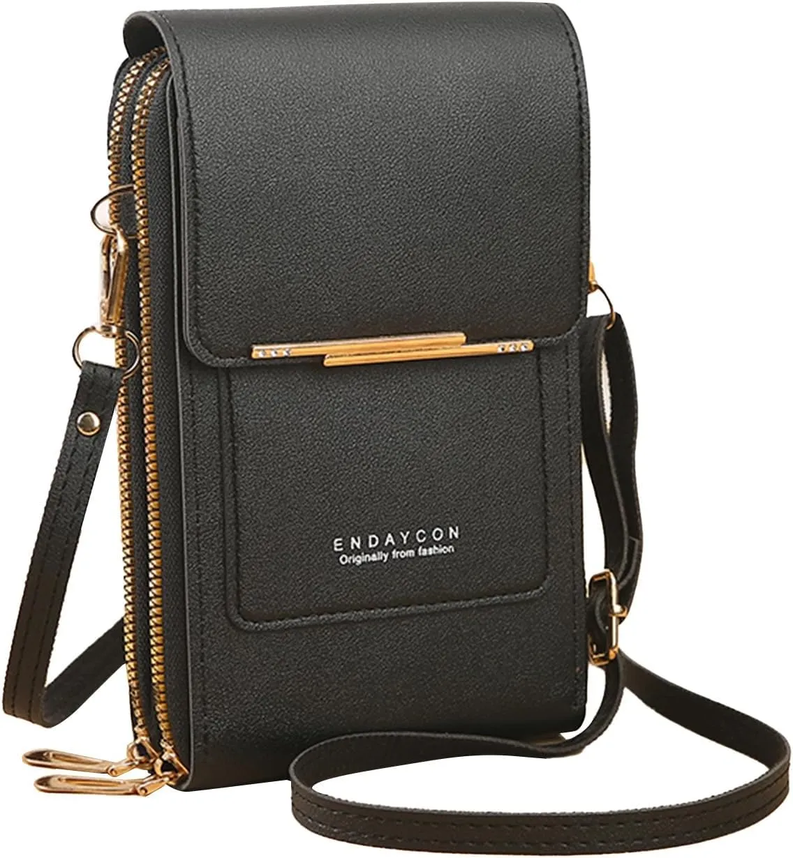Small Crossbody Cell Phone Bag for Women, Mini Shoulder Purse with Credit Card Slots
