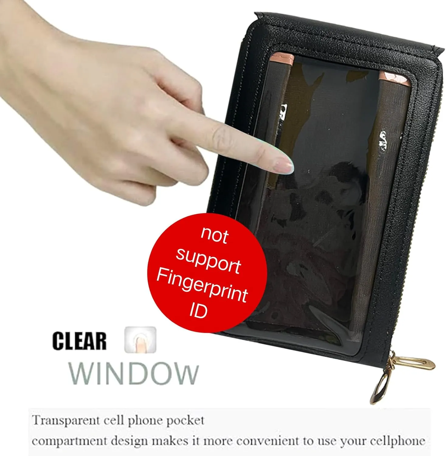 Small Crossbody Cell Phone Bag for Women, Mini Shoulder Purse with Credit Card Slots