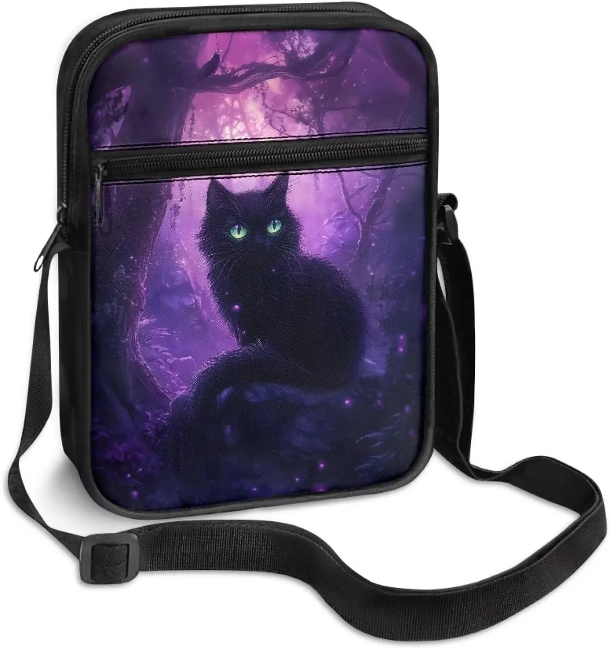 Small Messenger Bag Purse Crossbody Bag with Adjustable Strap for Women Men for Travel Outdoor Sports