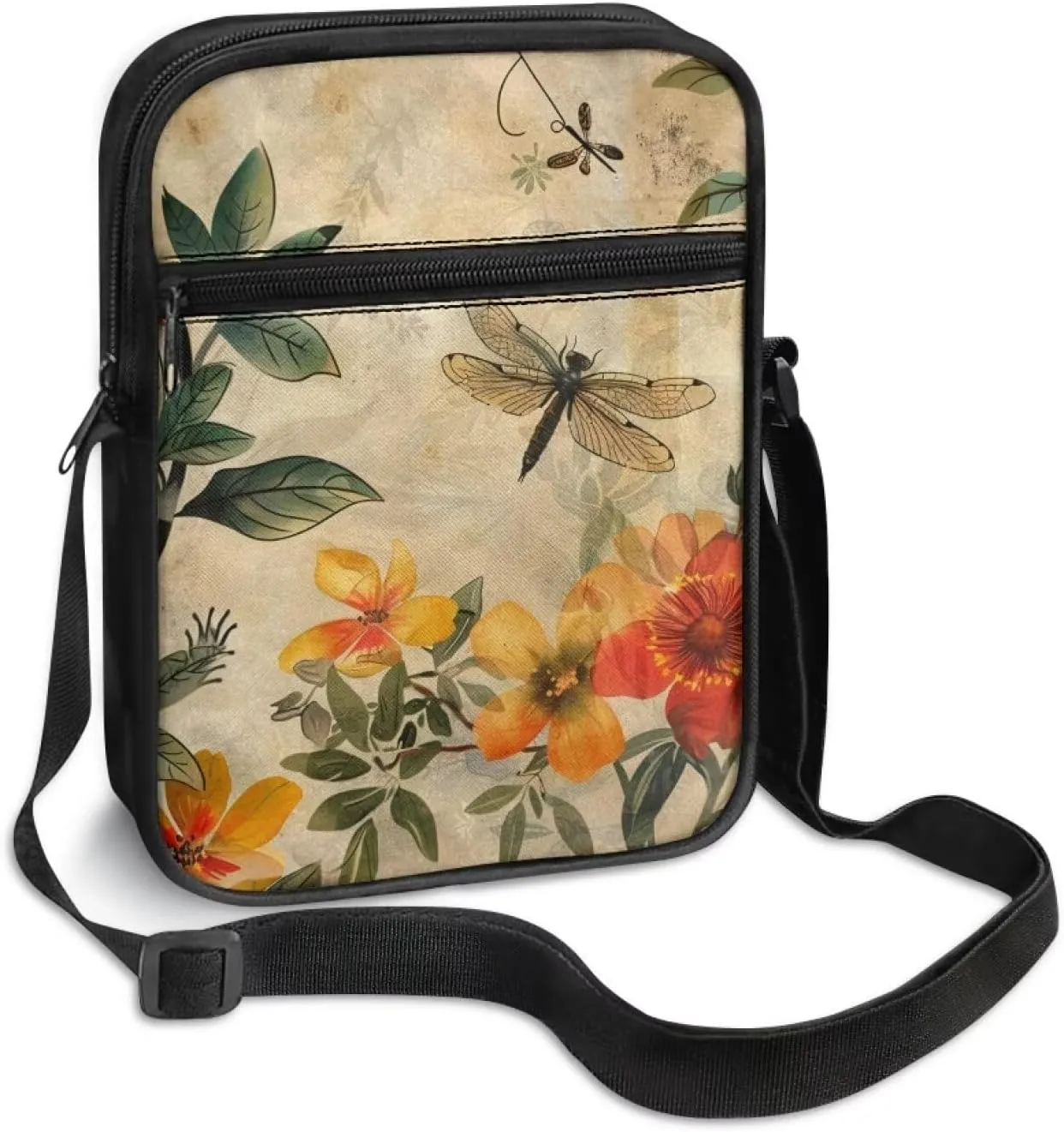 Small Messenger Bag Purse Crossbody Bag with Adjustable Strap for Women Men for Travel Outdoor Sports