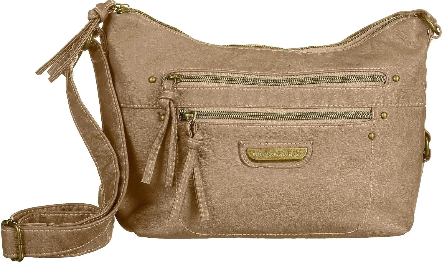 Smoky Mountain Front Zip Crossbody Handbag for Women | Travel Shoulder Bag for Girls