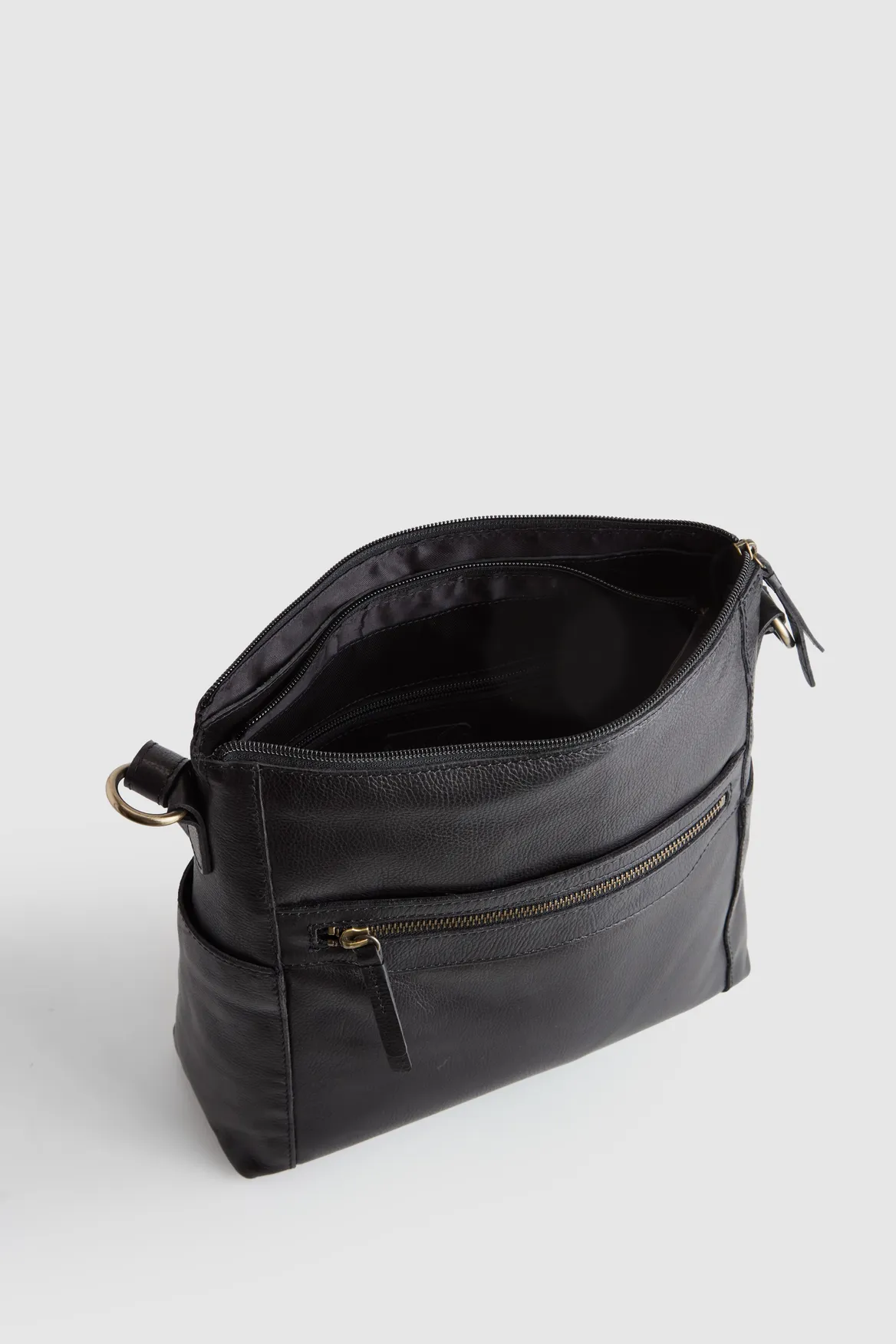 Sol Leather Large Crossbody Bag