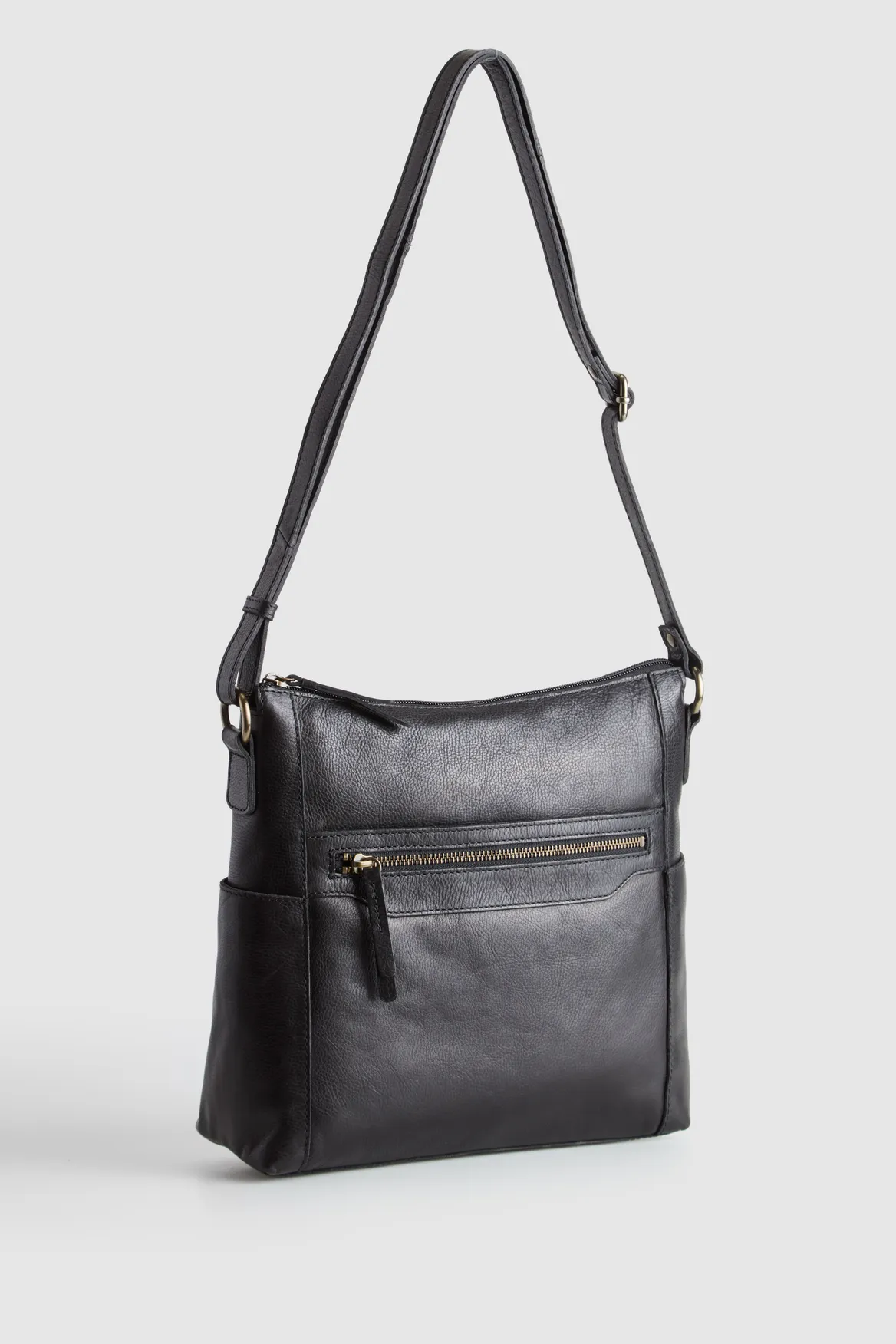 Sol Leather Large Crossbody Bag