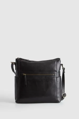 Sol Leather Large Crossbody Bag