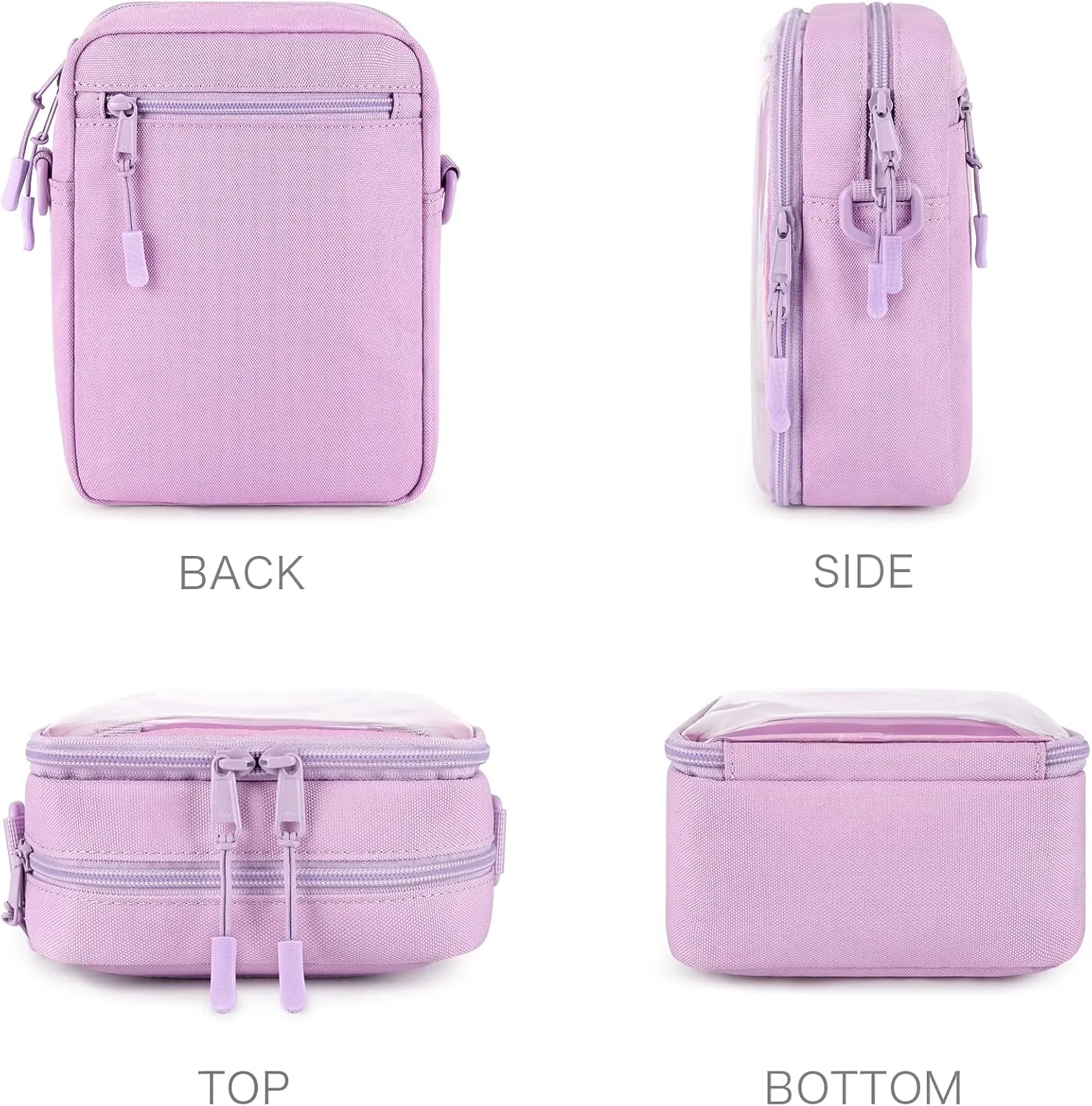 STEAMEDBUN Ita Bag Crossbody Small Pin Display Bag with Insert