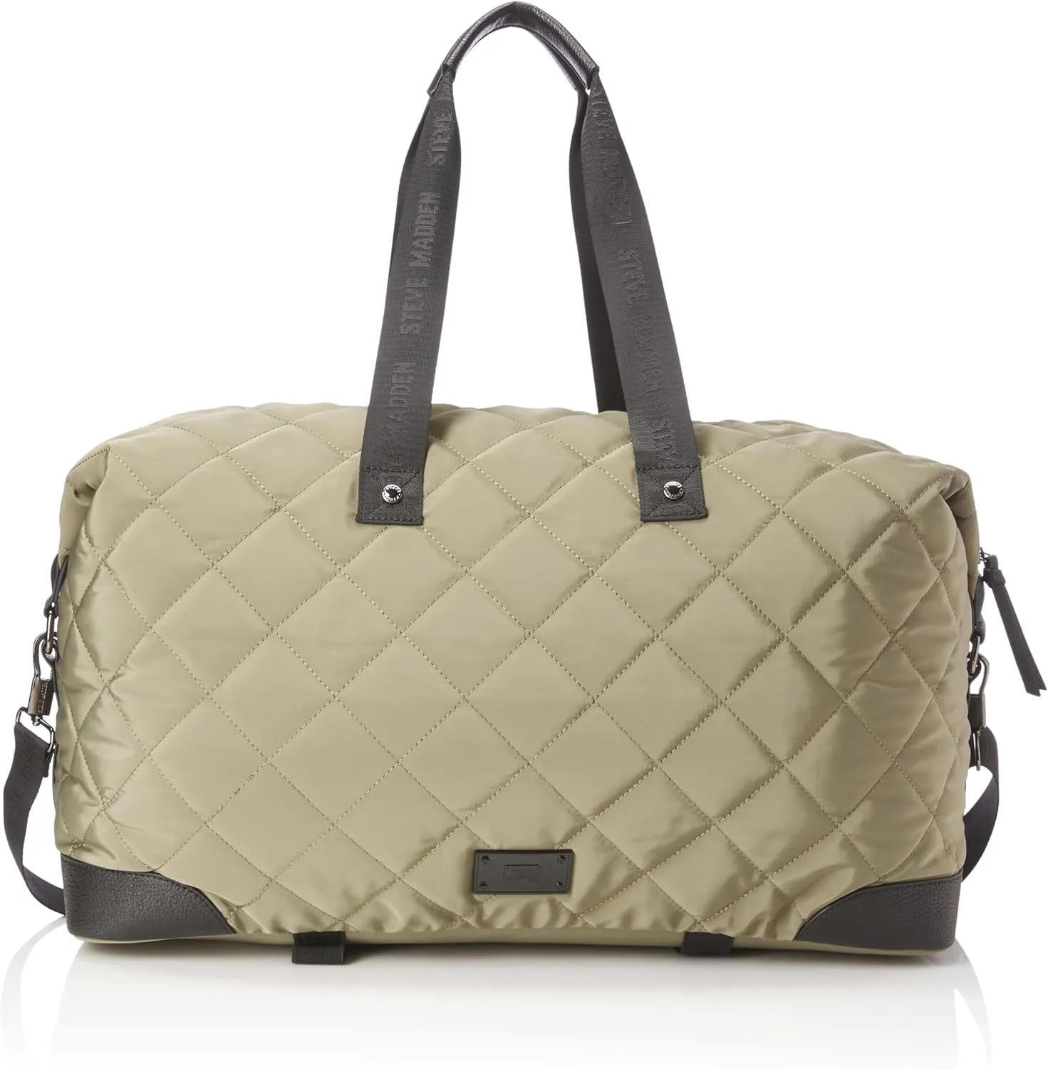 Steve Madden Amos Nylon Quilted Weekender